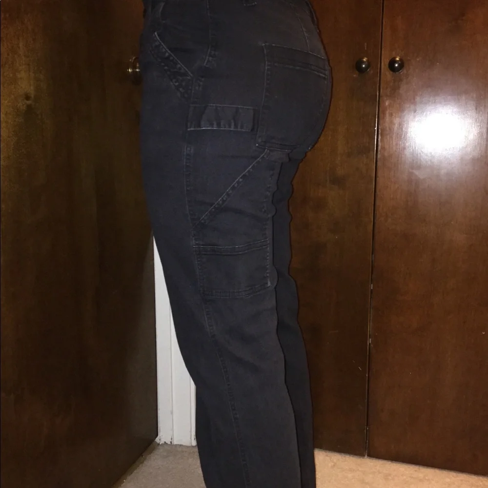 Full tilt black cargo pants size medium - Picture 4 of 9